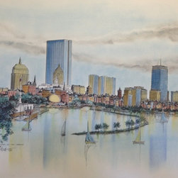 SUNDAY AFTERNOON on the CHARLES by Tom Tracy - Paintings