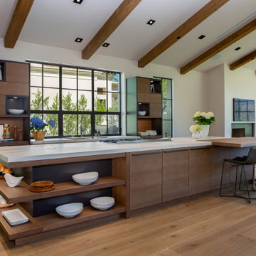 Luxury kitchen with desert views - La Quinta, CA