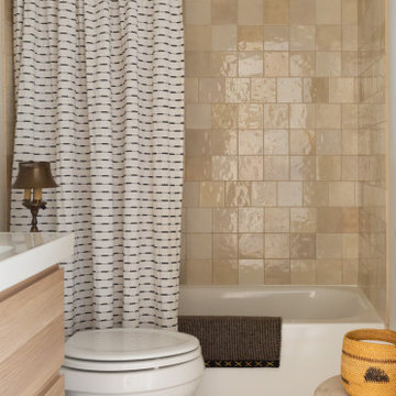 Modest Scandi Hall Bath