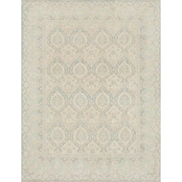 Pasargad's Ferehan Collection Hand-Knotted Wool Area Rug, 8'x10'4"