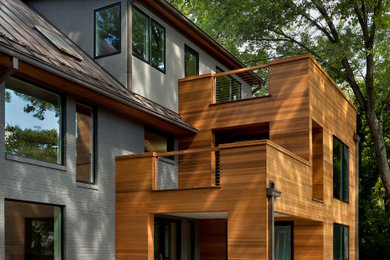 Example of a trendy home design design in DC Metro