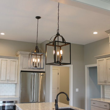 Edgebrooke Homes- Viking Appliances in a Koch White Drift Kitchen.