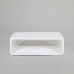 Oracle White Coffee Table - Coffee Tables