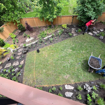 Shade Pollinator garden