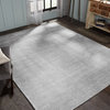 Renzo Handmade Mineral Grey Area Rug,Gray 5'6" x 8'6