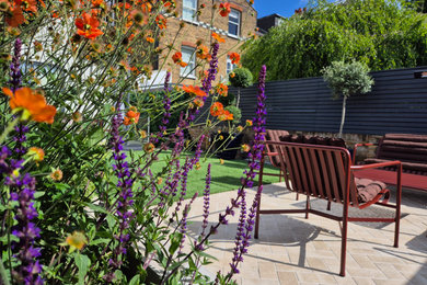 Photo of a back patio in London.