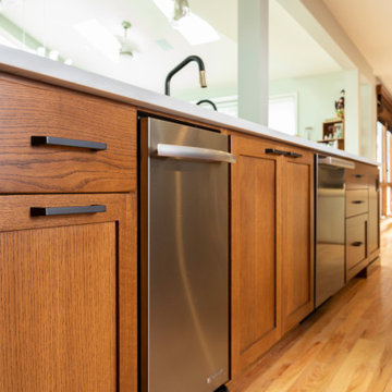 Northwest Eclectic I Integrated Addition, Gourmet Kitchen, and Baths