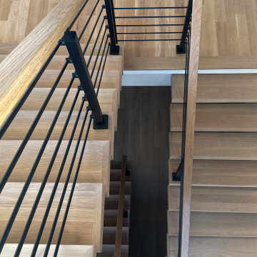 Project #147 | Modern Staircase with Seattle Style Stringer