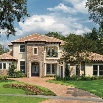 The Carmel Model Home Exterior & Interior Decorating (1242)