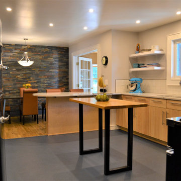 Modern Retro Kitchen
