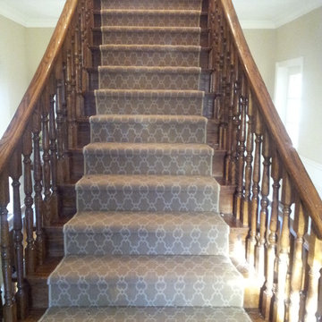 Stair Runner Installation