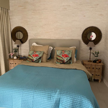 Décoration d'un appartement ambiance exotique-tropicale style Palm Beach