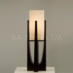 Fortnum Table Lamp in Pecan - Table Lamps