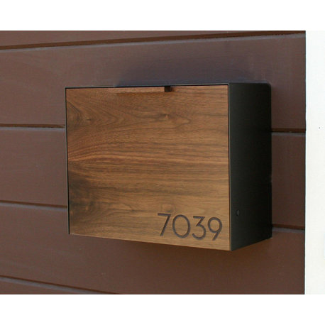 Walnut Mailbox