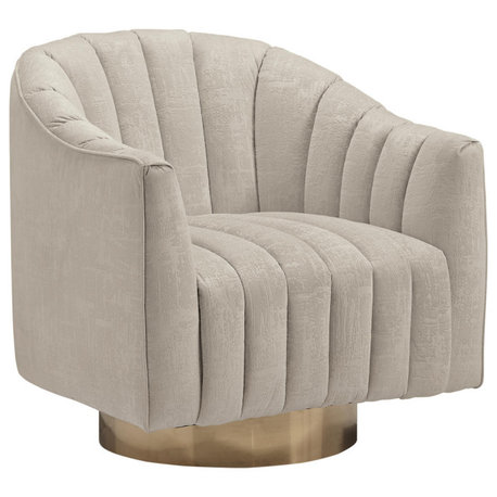 Penzlin Pearl Swivel Accent Chair