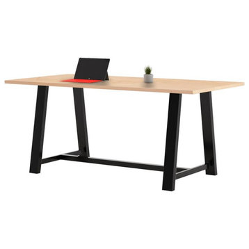KFI Midtown 3.5 x 7 FT Conference Table - Maple - Counter Table Height