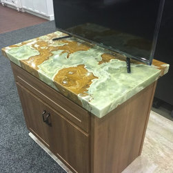 8mm Translucent thin stone Onyx countertop back lite - Products