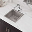 Elkay Quartz Classic 1-Bowl Dual Mount Bar Sink, Greige