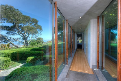 Hallway - contemporary hallway idea in San Francisco