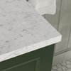 Woodruff Bathroom Vanity, Single Sink, 60", Vogue Green, Freestanding
