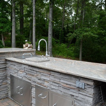 Front Renovation & Outdoor Kitchen - White Plains, MD