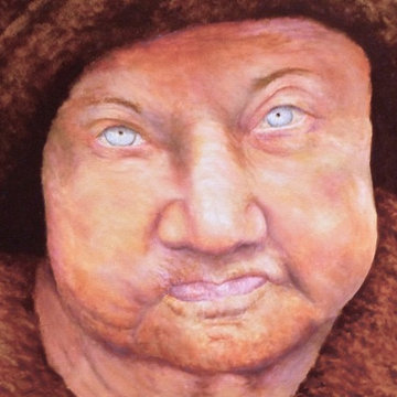#28 Riga begger 24" x 18"