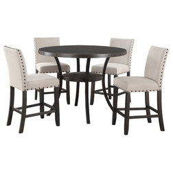 Transitional Dining Sets by Furniture Import & Export Inc.