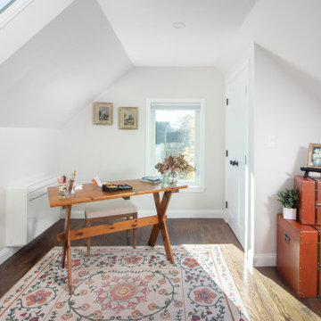 Staircase to reimagined attic