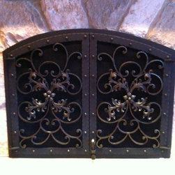 Wrought Iron Fireplace Screens - Products