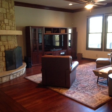 Beautiful property but dark furniuture just darkened the home