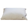 Jumbo 1.5" Gusset Hypoallergenic Microfiber Pillows, Set of 2