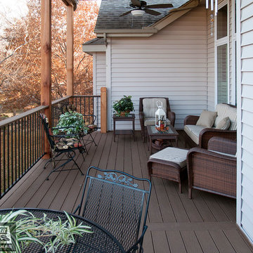 Simpson - Cedar deck in Kansas City