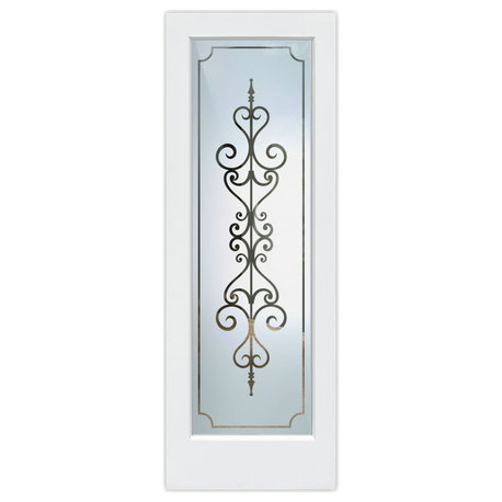 Front Door - Carmona - Primed - 36" x 80" - Book/Slab Door