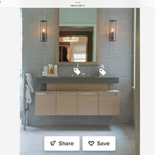 Claystone powder room