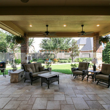 Patio Extension in Cross Creek Ranch, Katy