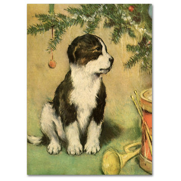 "Doggy" by Vintage Apple Collection, Canvas Art