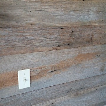 Reclaimed Barnwood Interior Paneling