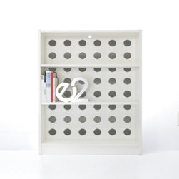 PANYL Brushed Aluminum Dots for IKEA BILLY - Home Decor