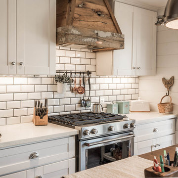 Custom made range hood