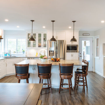 Chilliwack split level home gets a Kitchen and main living area redo
