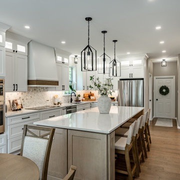 Downingtown Kitchen & Living Room