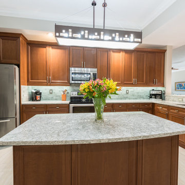 Sleek & Stylish Penthouse Flooring & Kitchen