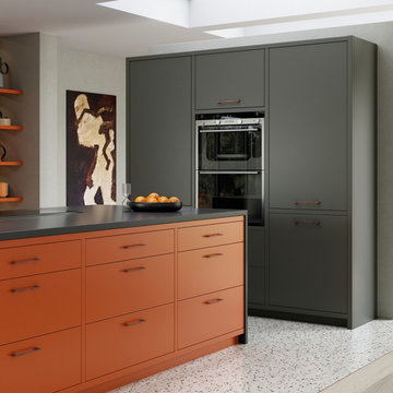 Zola Matte CMS Zingy Orange, Graphite & Dust Grey