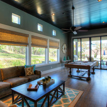 Downstairs game room