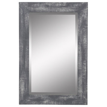 Morris Wall Mirror, Gray, 30"x20"