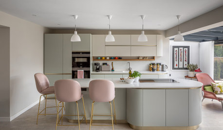 Houzz Tour: A Dark Bungalow Gains Light, Space and Glamour