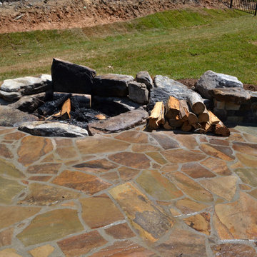 Pool and Hardscape private home