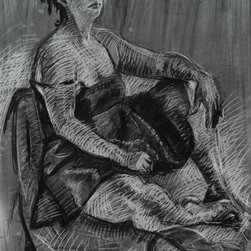 charcoal and graphite - Drawings And Illustrations