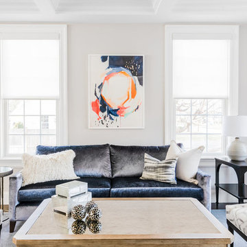 Transitional Living Room