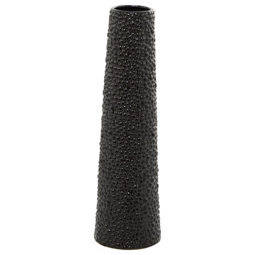 Modern Black Ceramic Vase 562507
